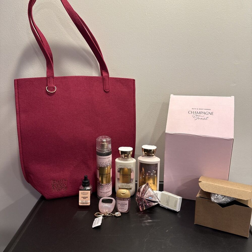 Bath & Body Works 9pc Champagne Toast Iconic Bundle Gift Set Black Friday 2025
